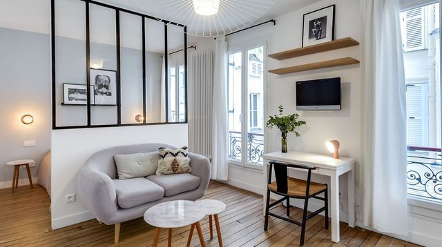 Aménagement intérieur d'un petit appartement parisien