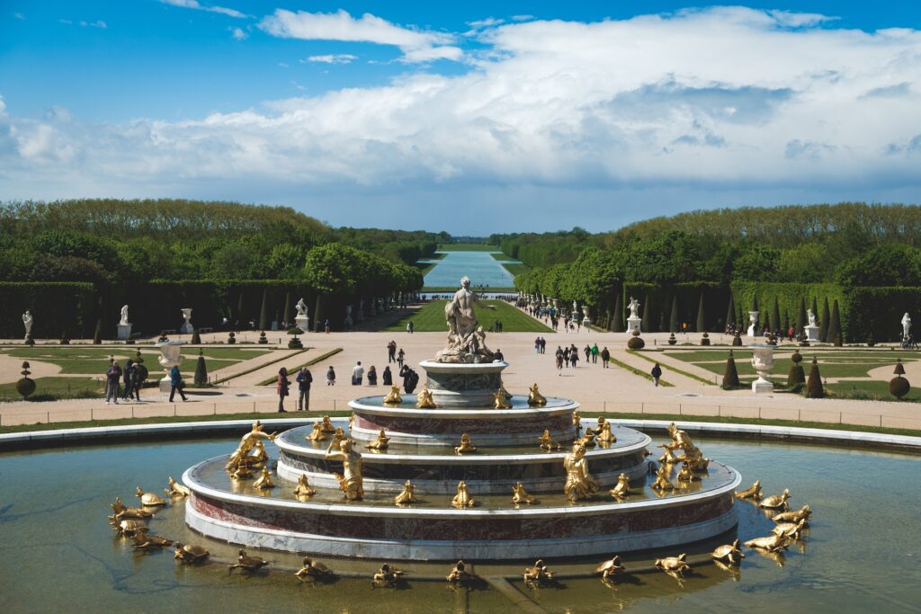 fontaine du jardin de Versailles, monument historique