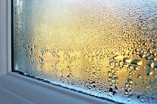 condensation sur une fenêtre