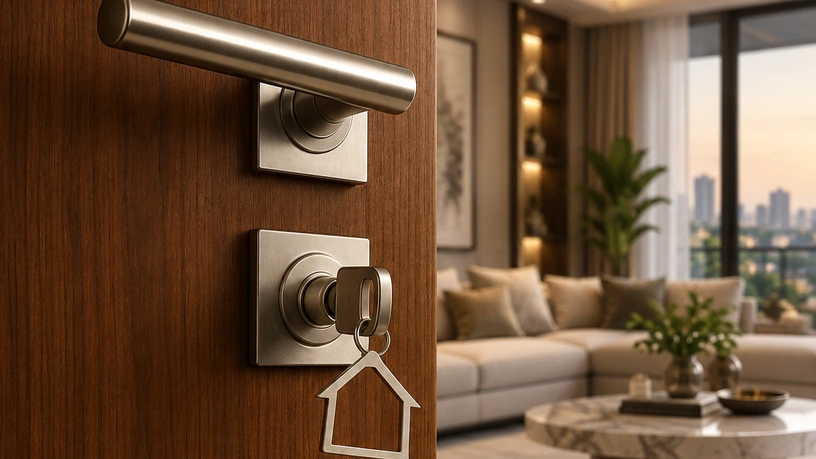 porte d'appartement moderne