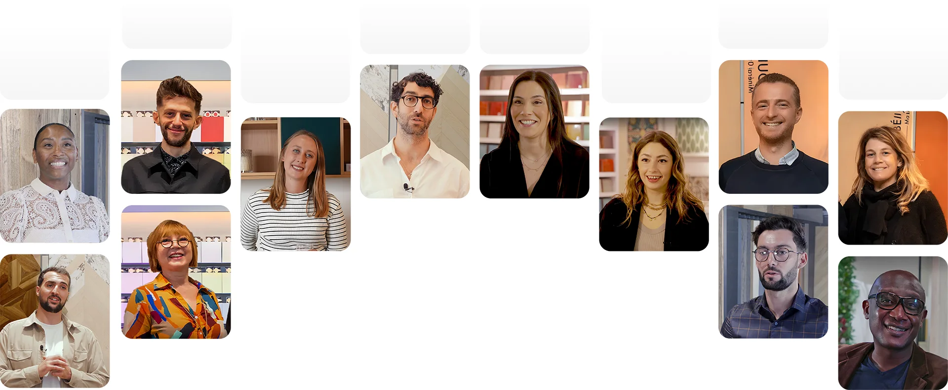 Portraits de partenaires d'Architoi