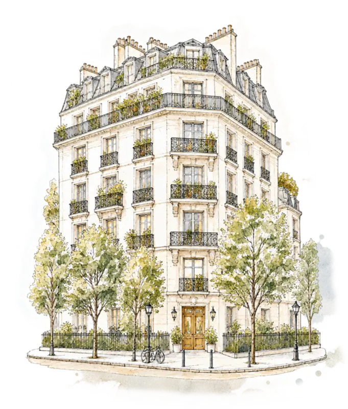 Illustration d'un appartement