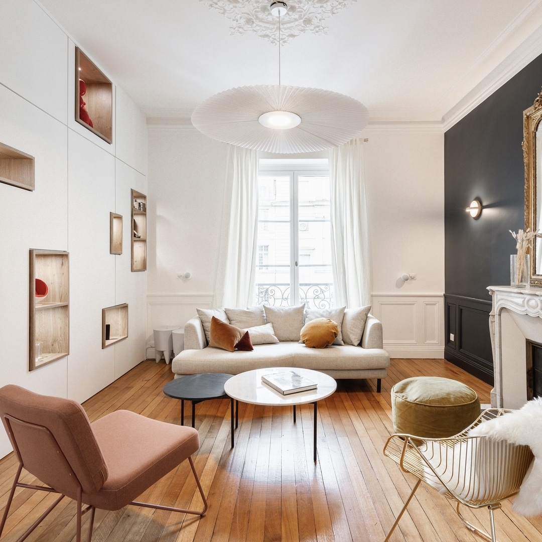 Fenêtres d’une maison après avoir été changées