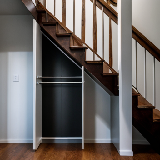 dressing sous escalier 