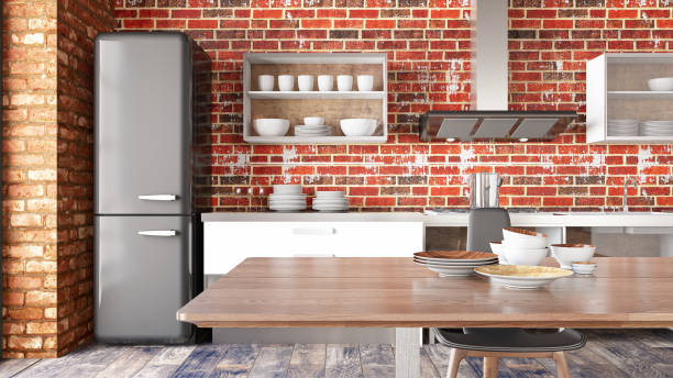 Cuisine style industriel