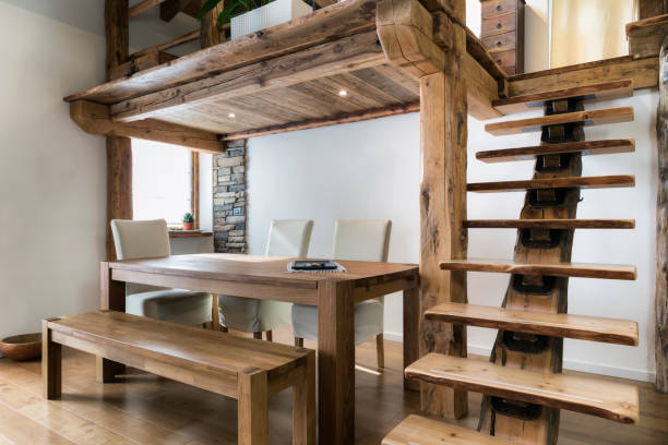 Rénovation grange avec mezzanine