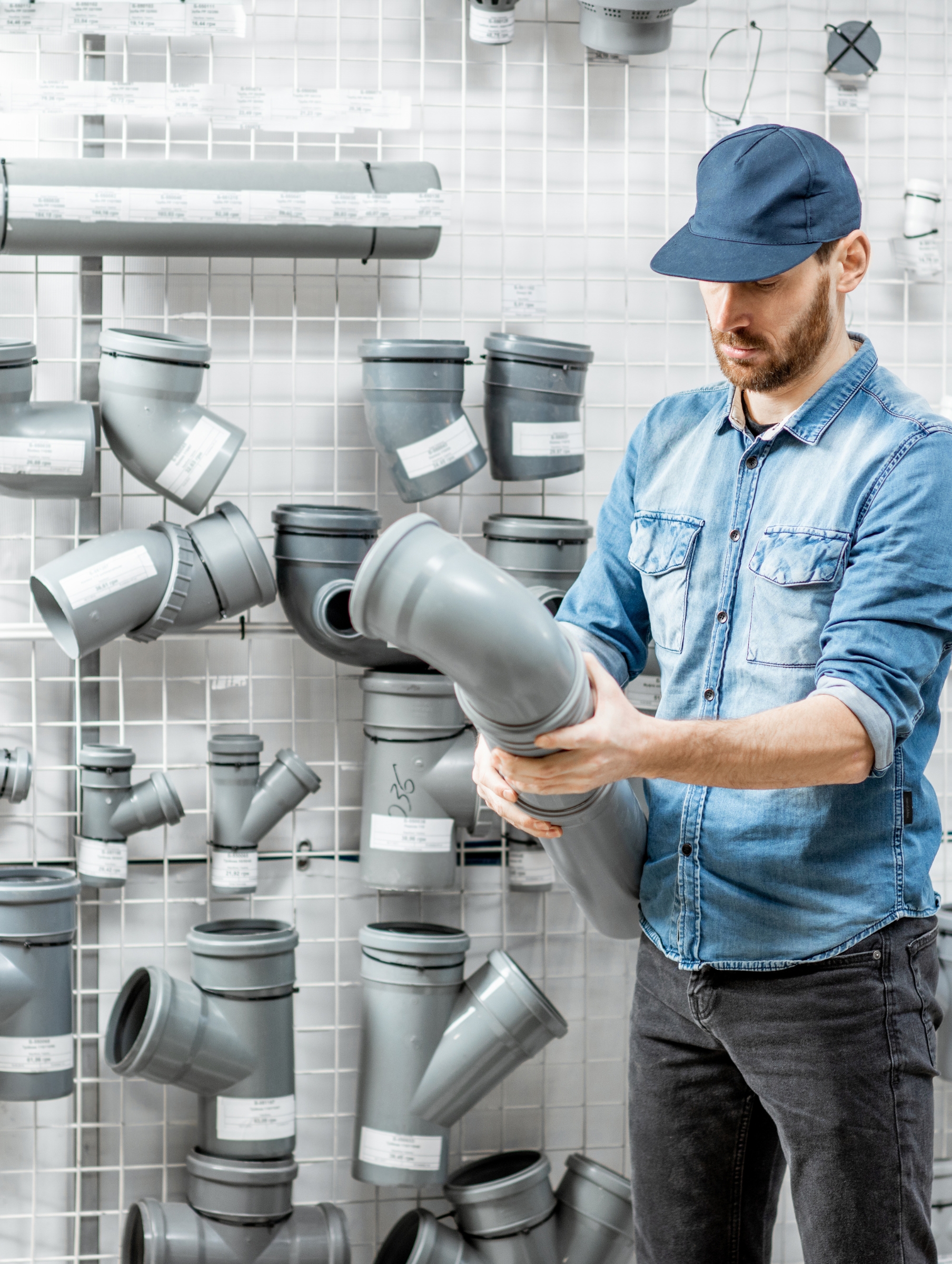 un spécialiste vérifie le projet