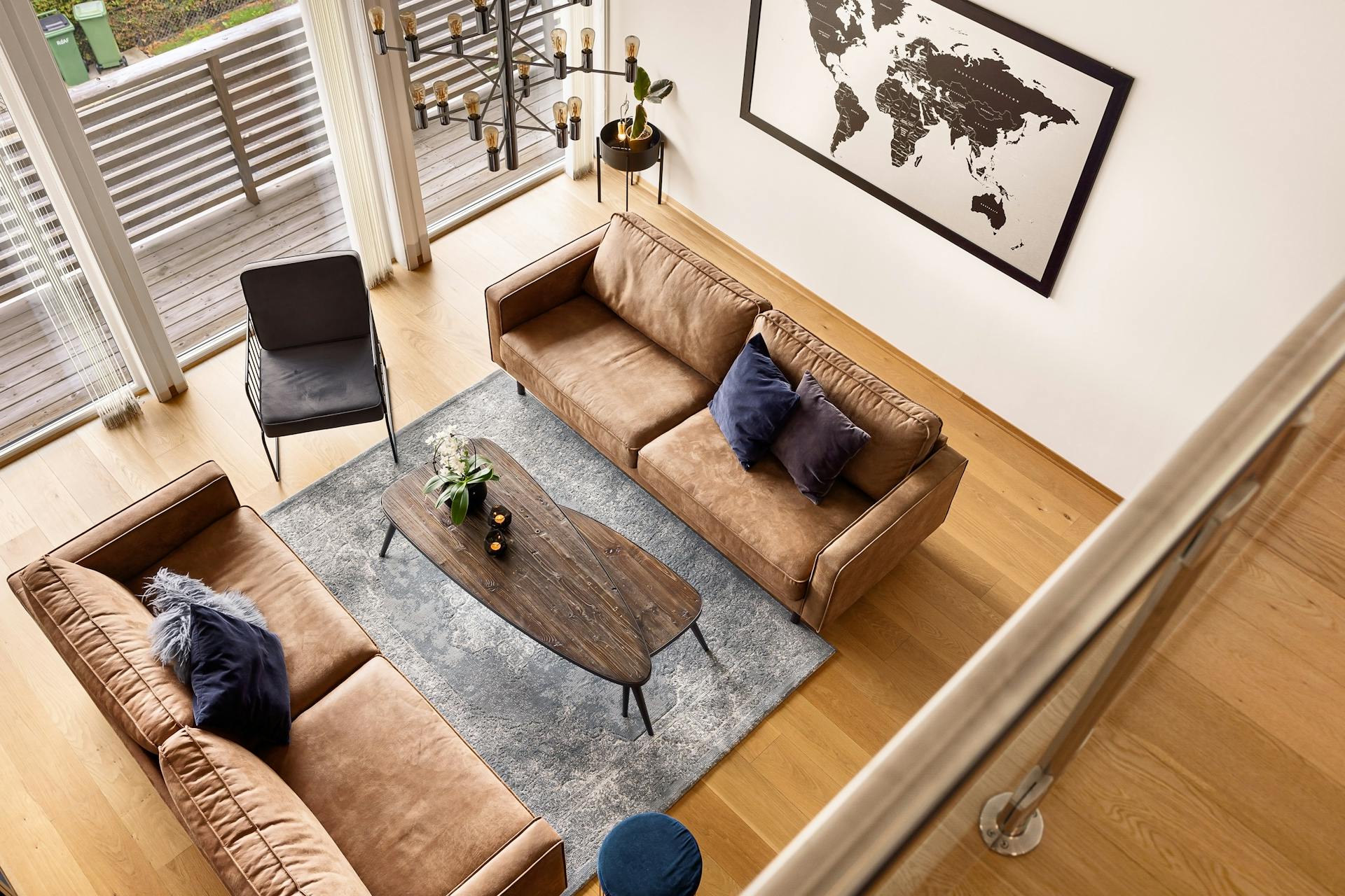 Salon contemporain