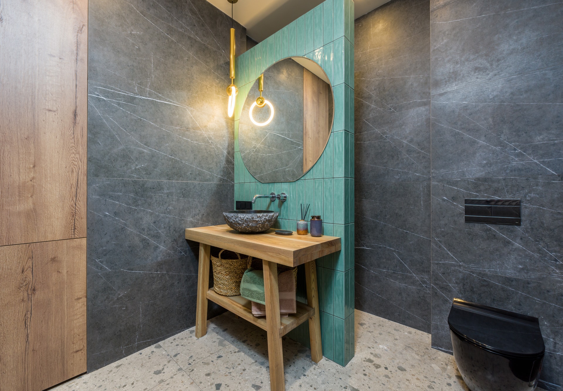 Salle de bain contemporaine