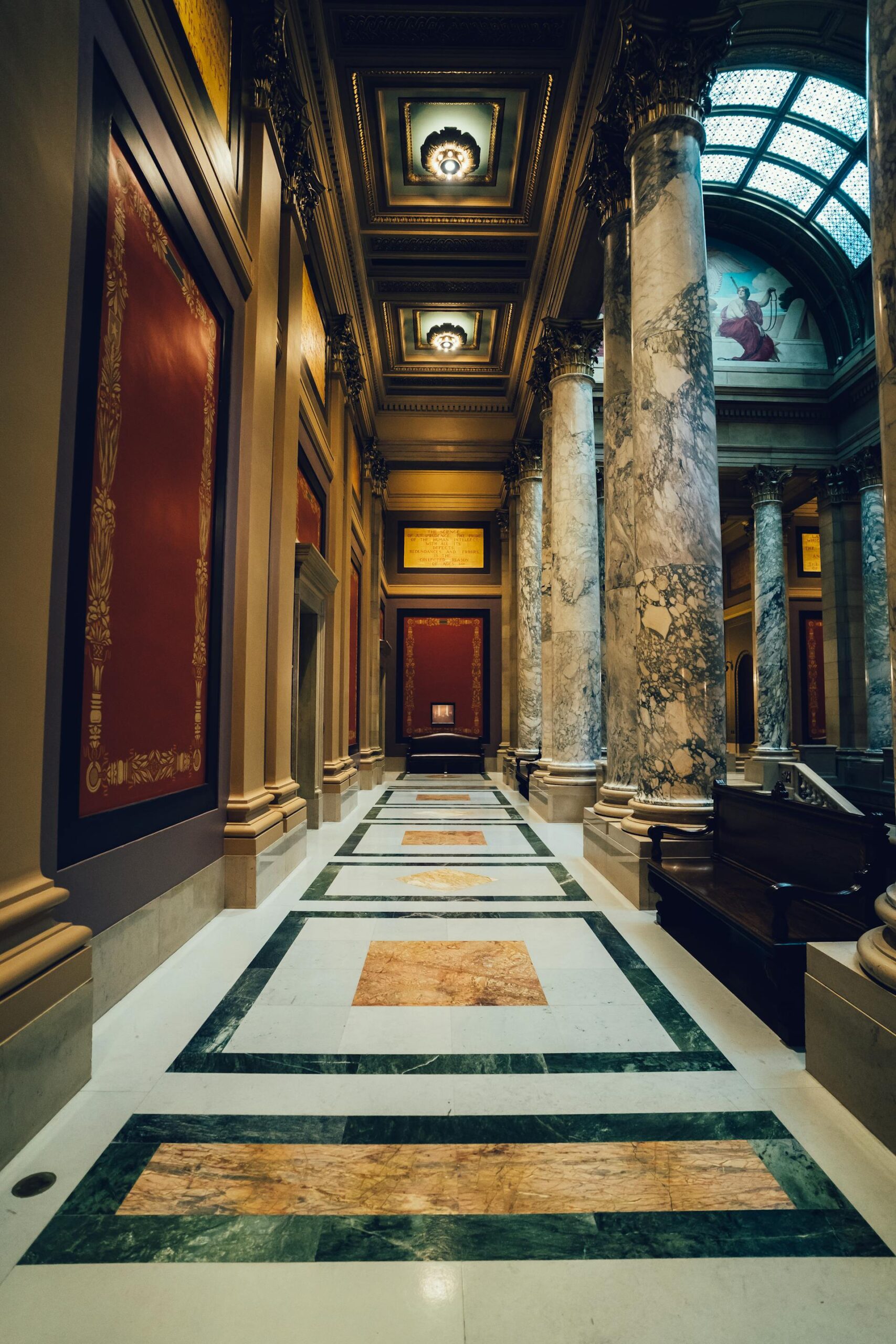 couloir classique pour un palais