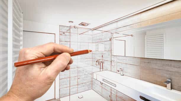 plan pour une petite salle de bain de 4 m²
