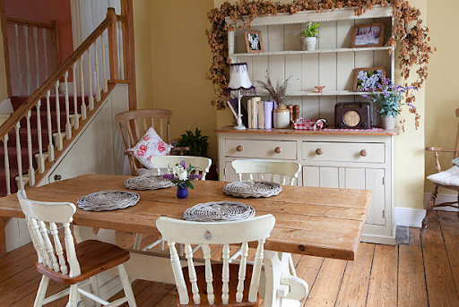 Salle à manger style vintage